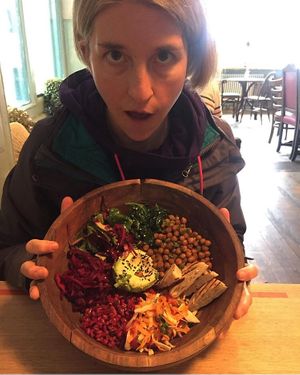 Huuuge Buddha Bowl! at The Roundhill in Brighton