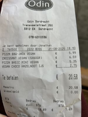 bill  at Odin in Dordrecht