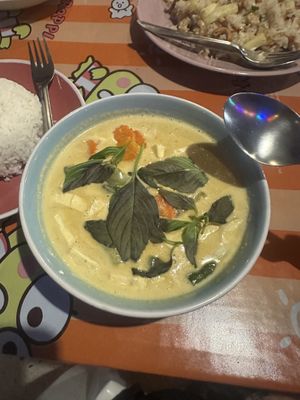 massaman curry  at Ying Ying's Kitchen in Koh Phangan