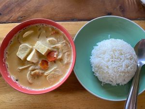 Massaman curry at Ying Ying's Kitchen in Koh Phangan