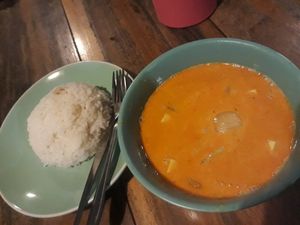 Masaman curry at Ying Ying's Kitchen in Koh Phangan