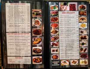 Menu page at Unit Su Vege at Unit Su Vege in Philadelphia