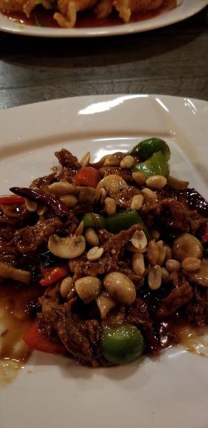 Soy Bean Nugget Szechuan style - Vegan at Unit Su Vege in Philadelphia