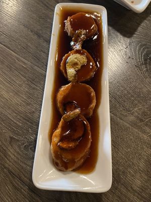 Fried Scallop  at Unit Su Vege in Philadelphia