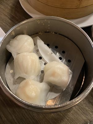 Shrimp dumplings  at Unit Su Vege in Philadelphia