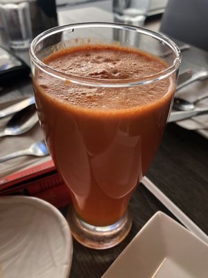 Carrot and orange juice   at Unit Su Vege in Philadelphia