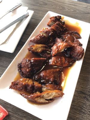 D29 bbq vegetarian roast meat   at Unit Su Vege in Philadelphia