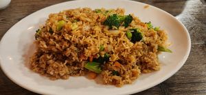 Veggie fried rice at Unit Su Vege in Philadelphia