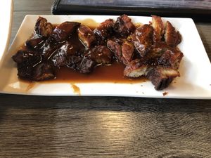 D29 bbq vegetarian roast meat   at Unit Su Vege in Philadelphia