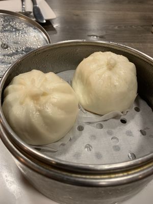 Black sesame buns (sweet)  at Unit Su Vege in Philadelphia
