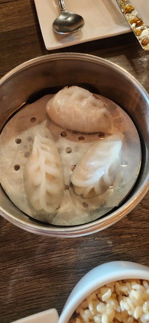 Steamed taro at Unit Su Vege in Philadelphia