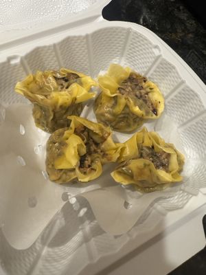 Veg meat shumai  at Unit Su Vege in Philadelphia