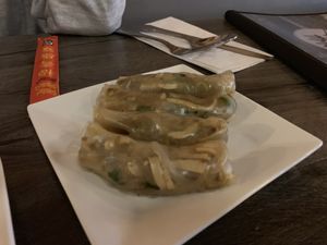 D25 Bean Sprout Roll at Unit Su Vege in Philadelphia