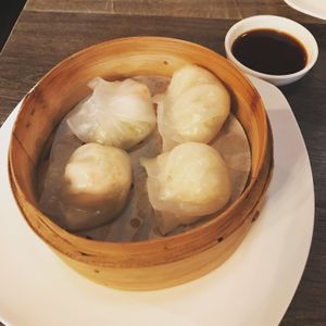 Shrimp Dumplings at Unit Su Vege in Philadelphia