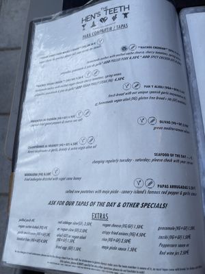   at The Hen's Teeth in Alicante