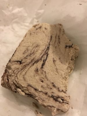 Half-eaten piece of cake :) at SesamMe in North London