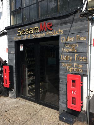 entrance at SesamMe in North London