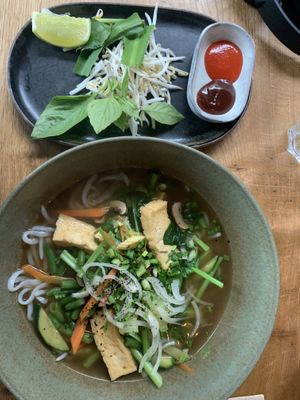 Vegan Noodle soup!  at Saigon in Zurich