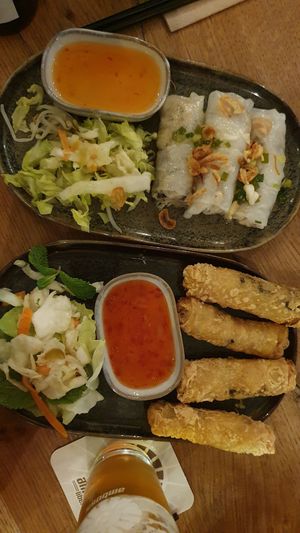 Appetizers at Saigon in Zurich