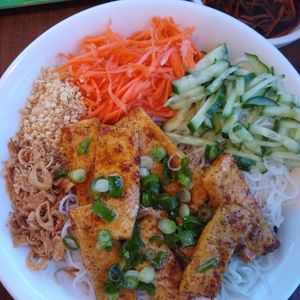 Vegan bun chay at I Luv Pho in Milford