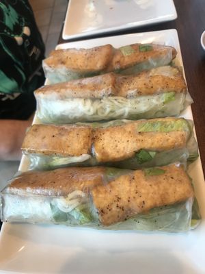 Tofu spring rolls at I Luv Pho in Milford
