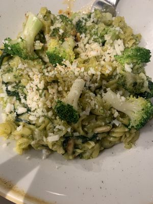 pesto pasta  at Leen's in Abu Dhabi