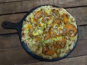 Pizza Alonso at Pizza Posta in Madrid