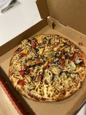 Vegan gourmet veg   at Pep's Pizza in Ascot Park