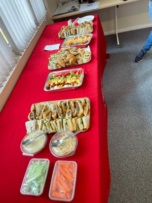 Amazing Vegan buffet!  at Pattacakes in York