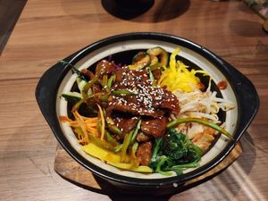 Bibimbap at Feel Seoul Good in Berlin