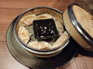 Kimchi Dumplings  at Feel Seoul Good in Berlin