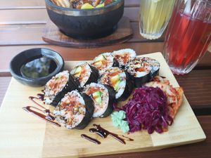 Sushi at Feel Seoul Good in Berlin