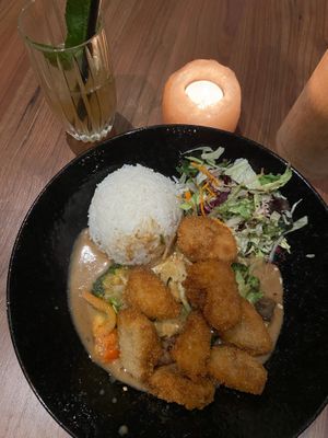 Delicious peanut sauce! at Feel Seoul Good in Berlin