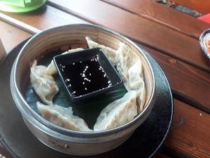 Dumplings at Feel Seoul Good in Berlin