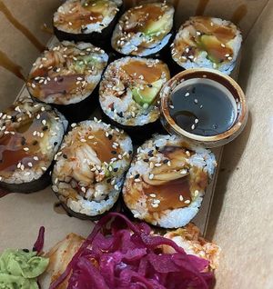 Sushi roll  at Feel Seoul Good in Berlin