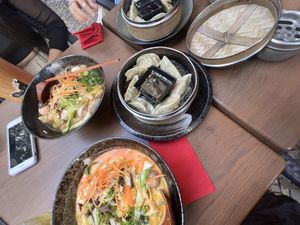 Kim Soup, All time classic soup and mandu fried  at Feel Seoul Good in Berlin