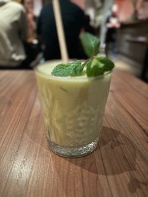 Hulk smoothie #Veganuary at Feel Seoul Good in Berlin