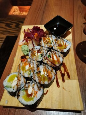 Seaweed rolls at Feel Seoul Good in Berlin