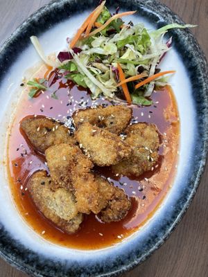 Starter: KFC with tomato sauce  at Feel Seoul Good in Berlin