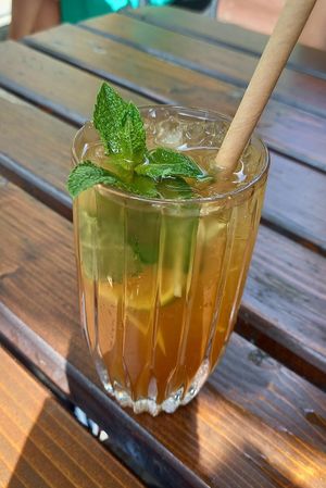 Green Lemonade at Feel Seoul Good in Berlin