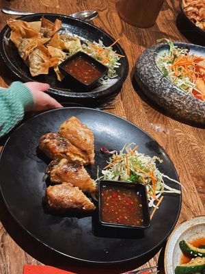 Frühlingsrollen & Wantan  at Feel Seoul Good in Berlin