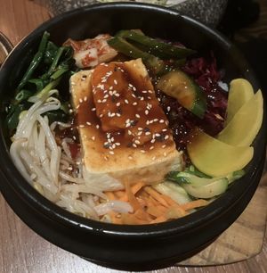 Bibimbab Vegan Egg  at Feel Seoul Good in Berlin