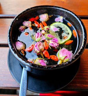 Boys over flowers tea at Feel Seoul Good in Berlin