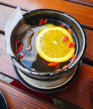 Herbstkind tea at Feel Seoul Good in Berlin