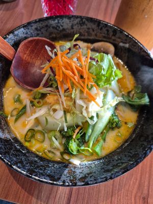 Red curry #Veganuary at Feel Seoul Good in Berlin