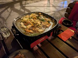 Korean BBQ 🇰🇷🌱 at Feel Seoul Good in Berlin