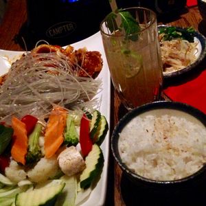 BBQ ingredients at Feel Seoul Good in Berlin