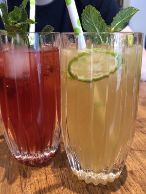 Red & Yellow Lemonade at Feel Seoul Good in Berlin