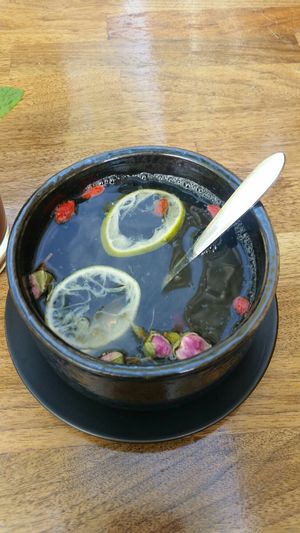 Boys over flowers tea at Feel Seoul Good in Berlin