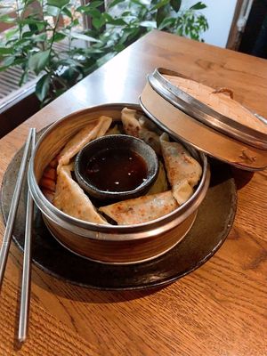 Dumplings at Feel Seoul Good in Berlin